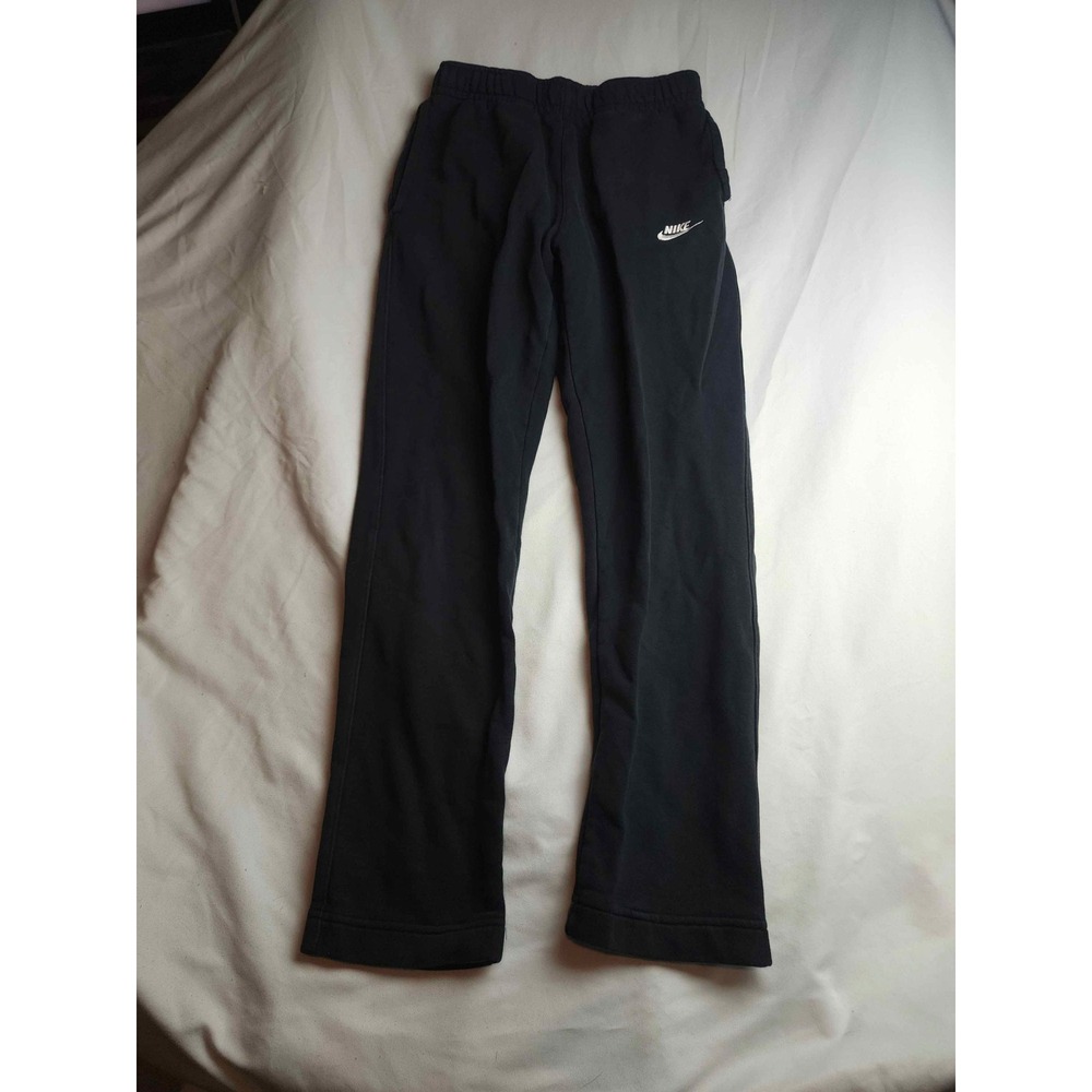 Nike Sportswear Club Fleece Sweatpants Black Straight Leg Mens XS